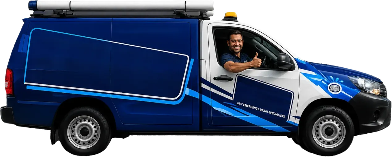 A licensed Pennant Hills plumber heading out in the service van