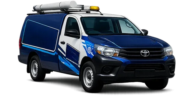 Licensed plumber van servicing Pennant Hills